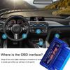 OBD2 Scanner Bluetooth Code Reader For Android & IOS , Car Read Scan Tool