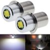 (2) 18v VOLT Flashlight Replacement White LED Bulbs For CRAFTSMAN 981258.001