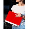 1 x A4 Display Book 20 Pocket | Presentation Folder | Home and Office Use (Red)