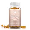 120 Caps Triple Magnesium Complex Supplement - Mag Glycinate, Citrate, Malate