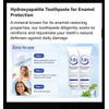 4pk Croent 7.5% nHAP White Tooth Stain Repair Hydroxyapatite Toothpaste 16hr