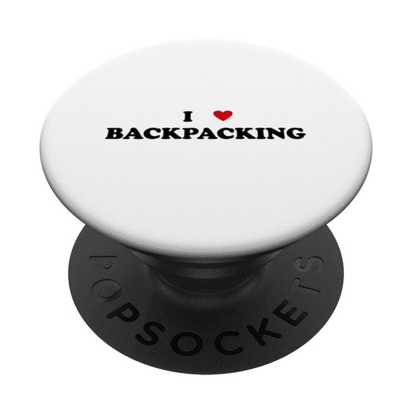 I Heart Backpacker - Ich liebe Backpacking PopSockets mit austauschbarem PopGrip