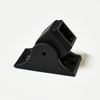 Matte Black "Enfield" Rope Twist Stair Spindle - with Fixed and Adjustable Rake Brackets