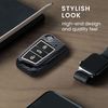 kwmobile Key Cover Compatible with VW Golf 7 MK7 - Carbon