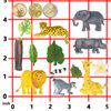 Safari Animal Molds Polymer Clay 12-Cavity