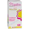 Maxim Organic Applicator Tampons (Regular): 100% Natural Cotton Tampons for Feminine Menstrual Care -16 Count, 3 Pack