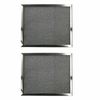Replacement Aluminum Filters Compatible with Broan 99010085, 99010104 (2 Pack)
