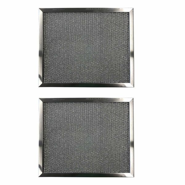 Replacement Aluminum Filters Compatible with Broan 99010085, 99010104 (2 Pack)