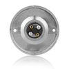 Byron Wired Bell Press Flush Mounted - Chrome