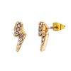 Gold Plated 10 Pack Earrings