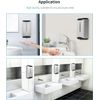 Automatic Soap Dispenser Commercial Wall Mounted Liquid Dispenser Polished Stain