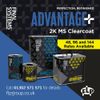 PROTOUCH 2K MS Clearcoat, Acrylic, Medium Solids, 2:1 Mixing Ratio, Easy to Apply, Fast Drying, 1L