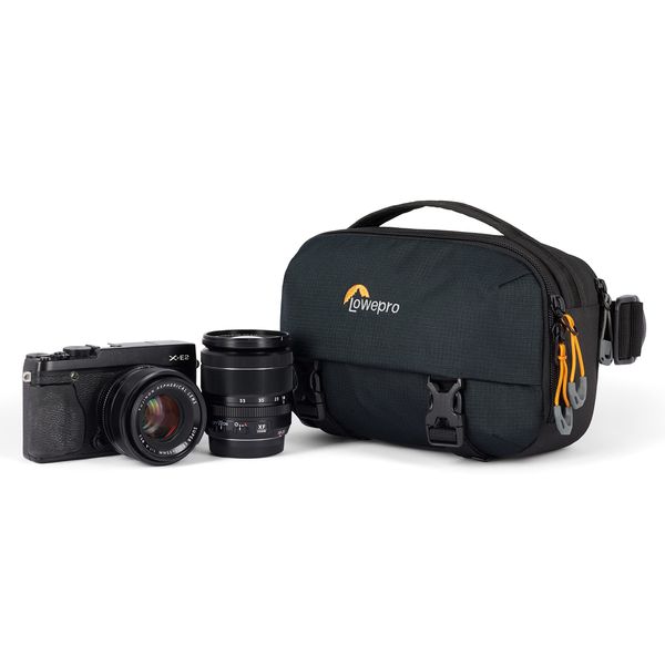 Lowepro Trekker Lite Hp 100, Compact Camera Backpack With Tablet Pocket, Camera Bag For Crop-Sensor Mirrorless , Ultracinch Compression System, Black
