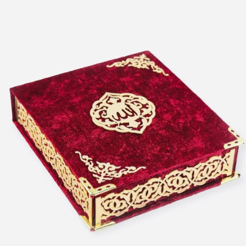 WAAW, The Holy Qur'an Set, Islamic Prayer Gift Box with Pocket-sized ...