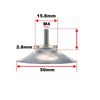 BITS4REASONS - EXTRA LARGE TRADE PLATE HOLDERS 2 VEHICLE PACK WITH EASY RELEASE TABS
