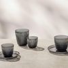 Huskee 3oz Renew Espresso Set 2-Set with Saucers - Smoke