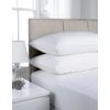 Textiles Direct Affinity Soft Touch Fitted Sheet White 4 Foot (Three Quarter) Size