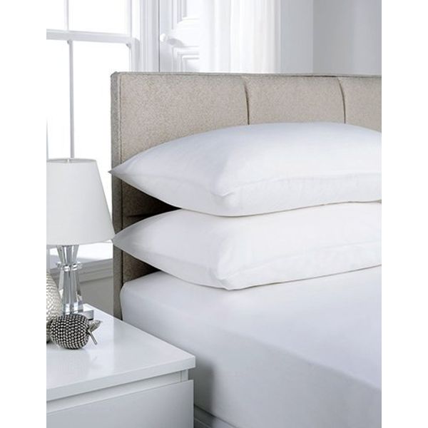 Textiles Direct Affinity Soft Touch Fitted Sheet White 4 Foot (Three Quarter) Size