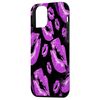 Two Kisses Collided Playful Pink Colored Lips Pattern Case for iPhone 12 mini
