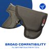 DeSantis Nemesis Pocket Holster For Pistols, Made of Quality Tacky Material, Fits S&W M&P Shield 9/40 W/ TLR-6, Unisex Gun Holster, Ambidextrous, Black