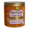 Golden GLOW Vitamin C Sugar Scrub With Essential Oils.