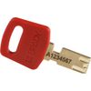 SafeKey Compact Padlock, 33mm x 67mm x 19mm, Black