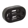 febi bilstein 10530 Auspuffgummilager, Schwarz