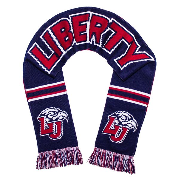 Tradition Scarves Liberty University Scarf - Liberty Flames Classic Knitted