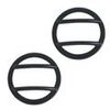Kentrol Side Marker Covers, Black Powder Coated Stainless (Pair)
