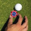 Callaway Golf Marker Magnet Casino Chip Markers 2 Pack Red Blue