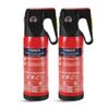 Combo Offer Ceasefire Fire Extinguisher ABC Dry Powder MAP 90, 500Gms MS SP (2 Units)