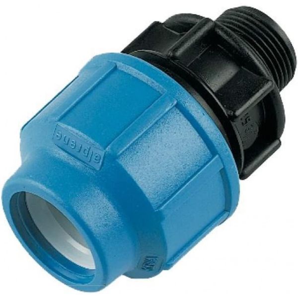 FLOPLAST MDPE 25mm x 1" Male Adaptor