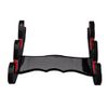Handmade Sword - Three Tiers Black Paino Lacquered Wooden Wall Sword Stand, Samurai Katana Wakizashi Tanto Swords Display Holder, Padded