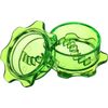 Green Manual Garlic Mincer Quick Meal Prep Tool Herbs Nuts Ginger Chopper