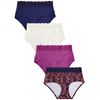 NEXT Spitzenslips im 4er-Pack, Midi Navy Paisley 38