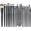Emaxdesign 20 Pieces Makeup Brush Set Professional Face Eye Shadow Eye