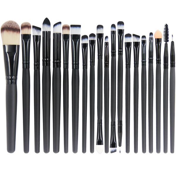 Emaxdesign 20 Pieces Makeup Brush Set Professional Face Eye Shadow Eye