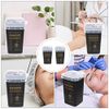 Beavorty 2pcs Disposal Case Blades Dispenser Case Razor Blades Disposal Case Barber Shop Storage Bank Container Recycling Box for Home Professional Salon Use