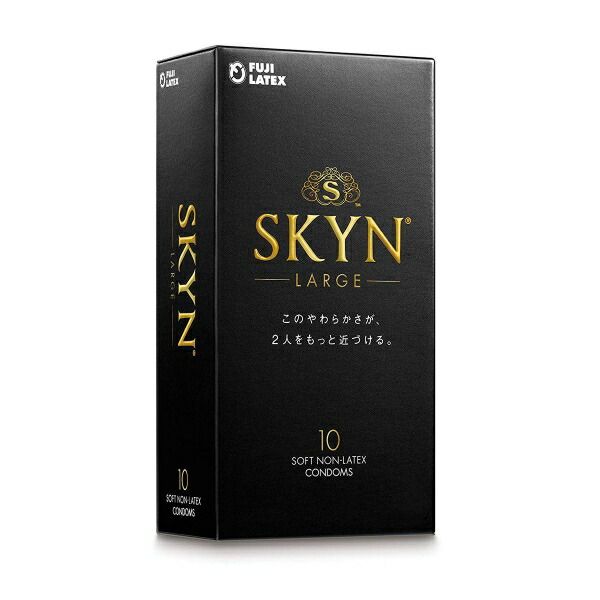 SKYN Large Soft Non-Latex Condoms, Large Size, Pack of 10<br><br> [Cancellation, change or return not allowed]