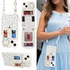 iPhone 13 case back notebook type iPhone 14 back wallet type case shoulder diagonal hanging iPhone 13 notebook type case with strap iPhone 14 card holder case shoulder strap shoulder strap shoulder