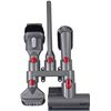 SPARES2GO Wall Mount Accessory Tool Storage Rack Holder Compatible with Dyson V15 SV22 Vacuum Cleaner