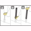 Topeak Presta 70 Mm Tubi Valve Extender 2 Units One Size