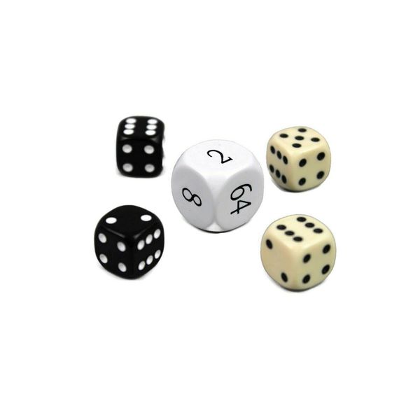 Backgammon Set Dice Set Replacement With Doubling Dice And Soft Velvet Pouch