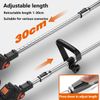 Cordless Weed Eater 2500W Electric Brush Cutter Lawn Edger Grass String Trimmer
