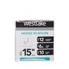 Westlake Extra Strong Barbed 15In 12, White, One Size