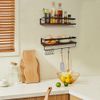 Floating Shelves Wall Mounted Set of 2 Solid Wood Wall Shelf Display Ledge Stor