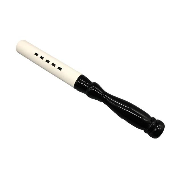 Leather Rolling Pin Black Painted (No. 10) 11.8 inches (30 cm)