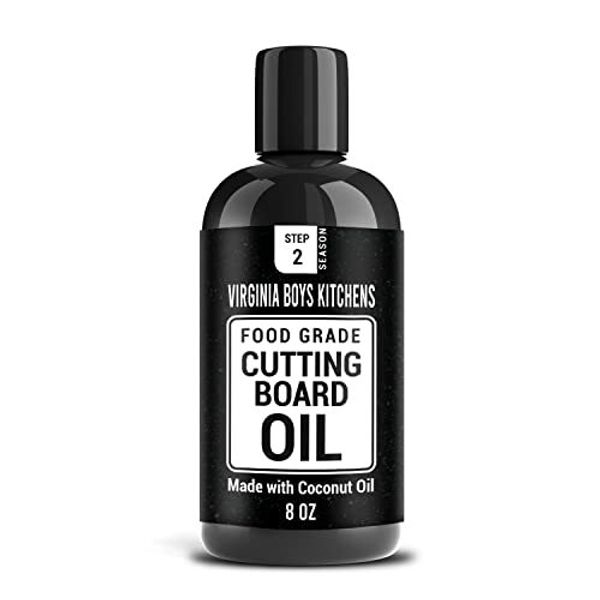 Butcher Block Oil, Wood Seasoning for Kitchen, Countertops, Cutting Boards, 8 oz