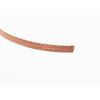 AC/DC WIRE AND SUPPLY Bare Copper Flat Braid Ground Strap Grounding 1/8" Width (75 FT)