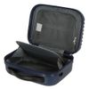 Roll Road India Adaptable Beauty Case Blue 29x21x15 cms ABS